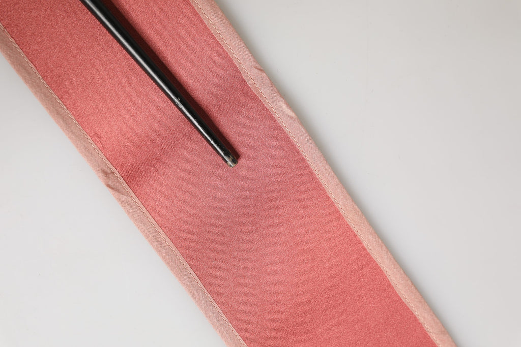 Dolce & Gabbana Pink Silk Satin Waist Women Cintura Belt