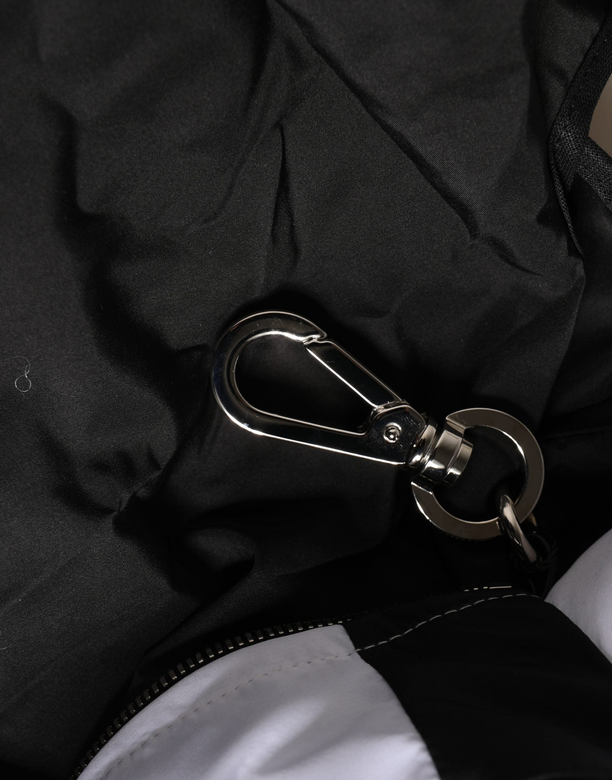 Dolce & Gabbana Men Black Polyester Panda Stuffed Ecobag Bag