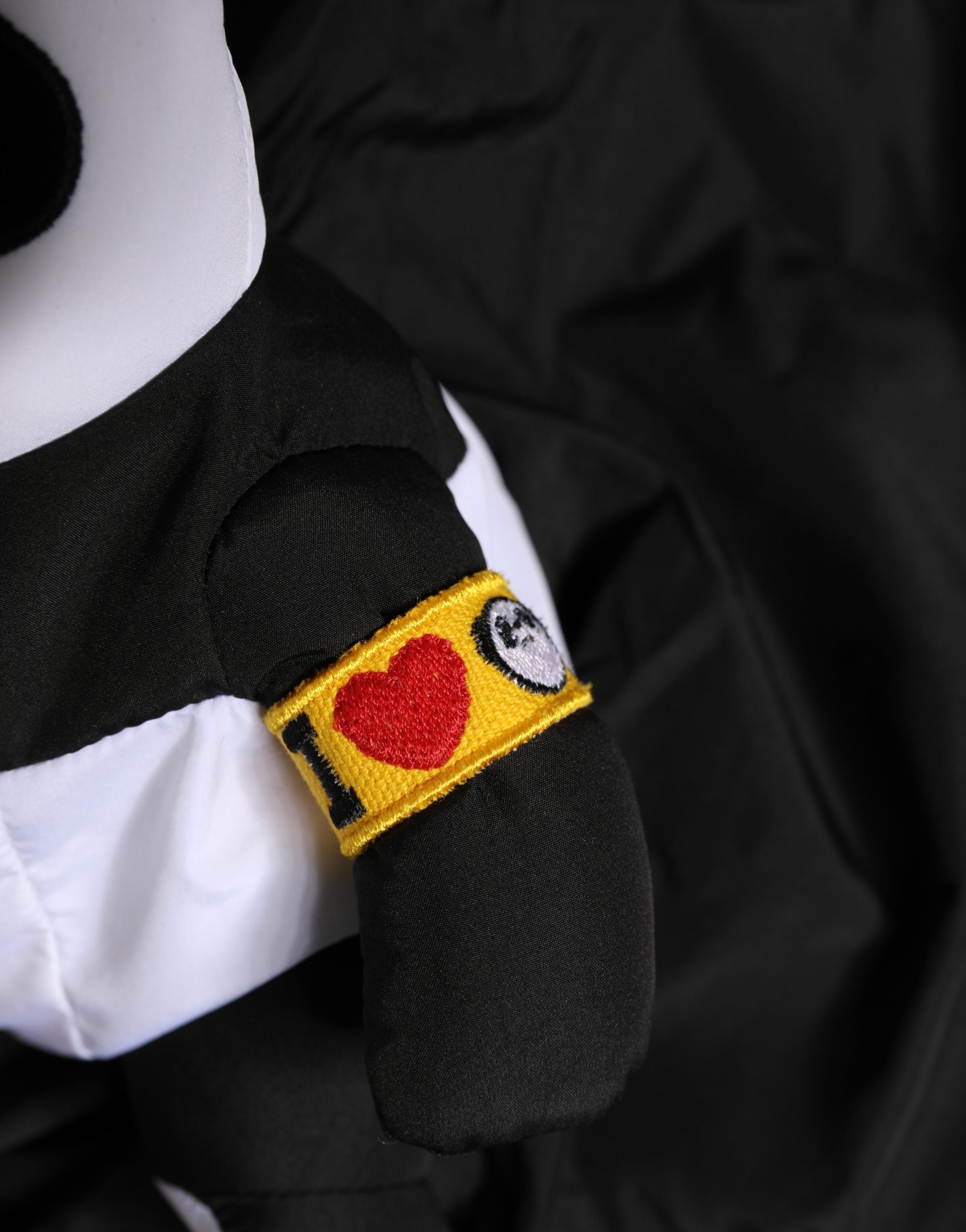 Dolce & Gabbana Men Black Polyester Panda Stuffed Ecobag Bag