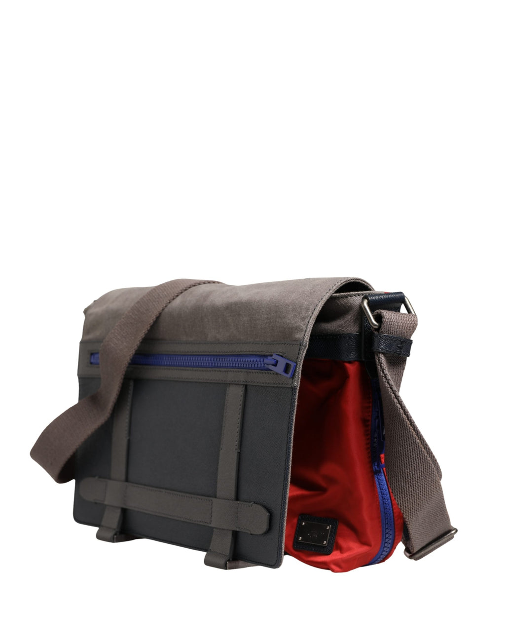 Dolce & Gabbana Men Multicolor Nylon Canvas Etna Messenger Borse Bag