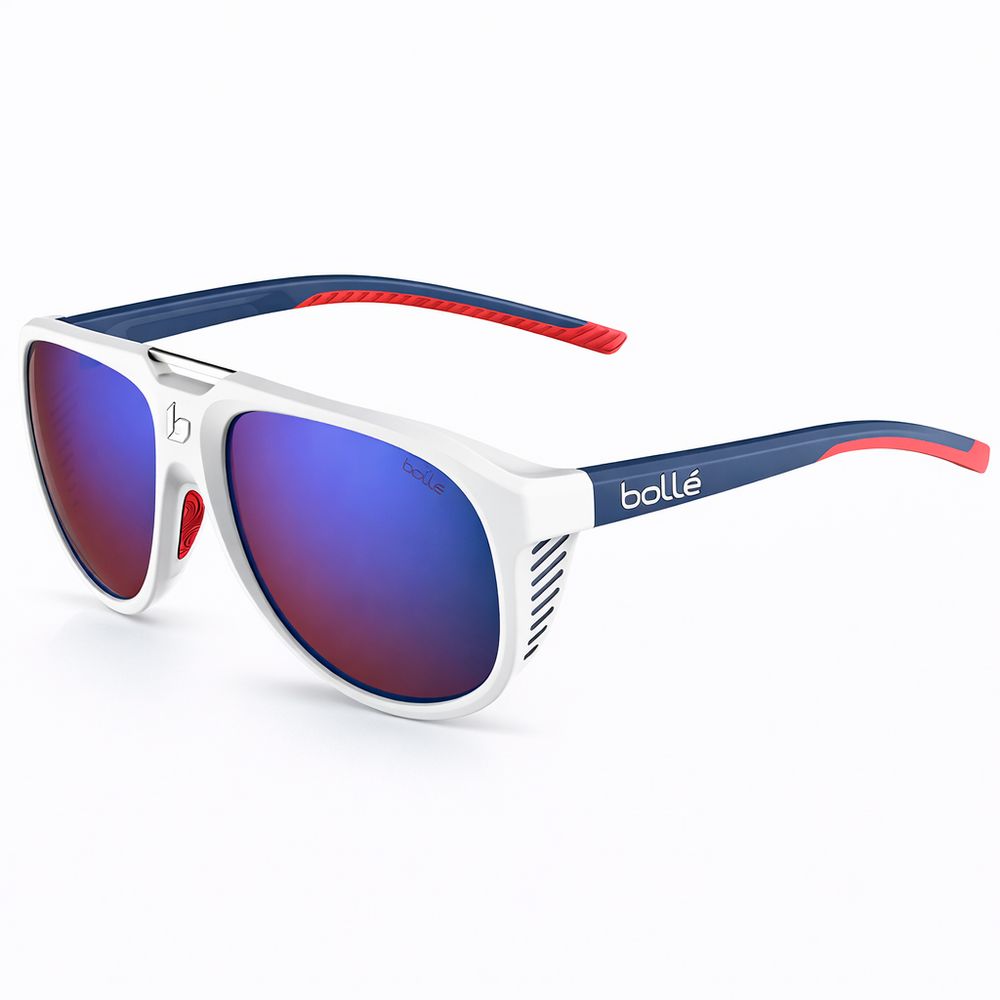 Bolle White Nylon Sunglasses