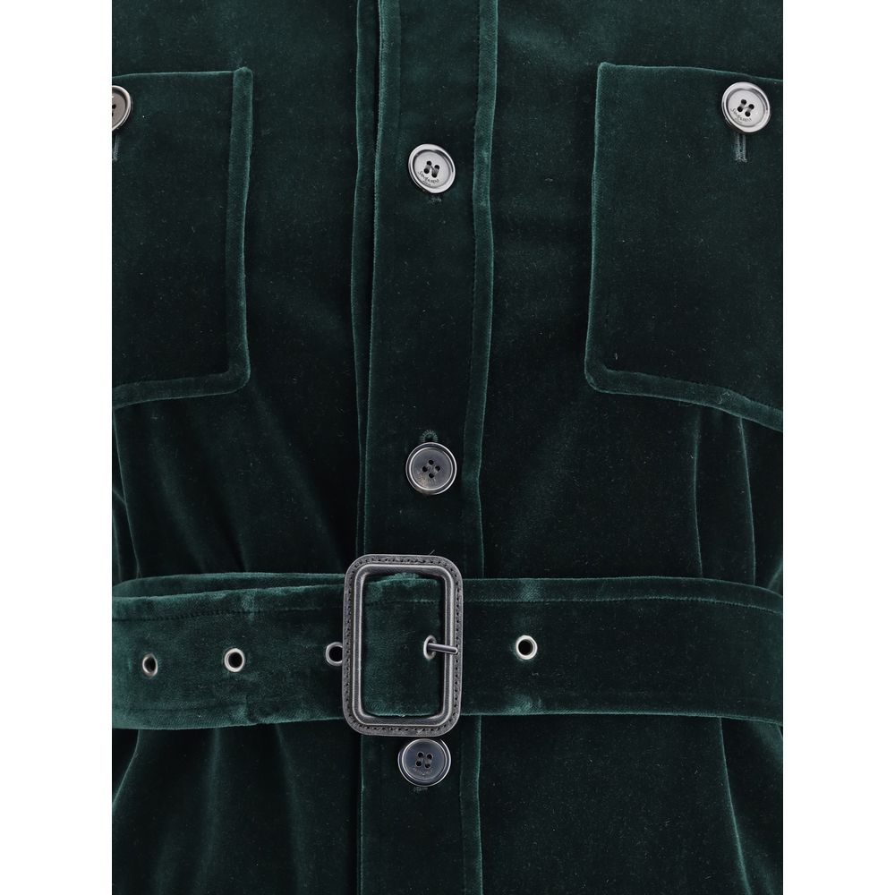 Saint Laurent Bicolor Cotton Clothing