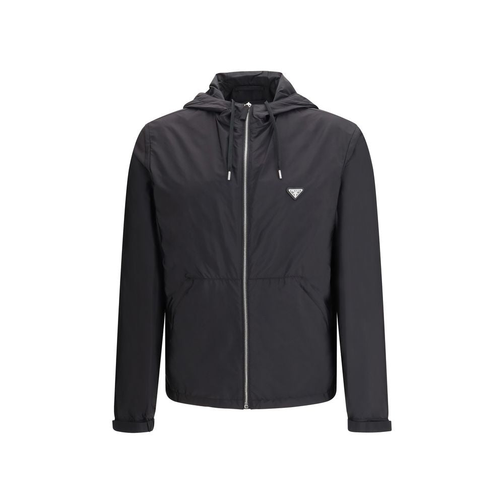 Prada Black Recycled Polyamide Clothing