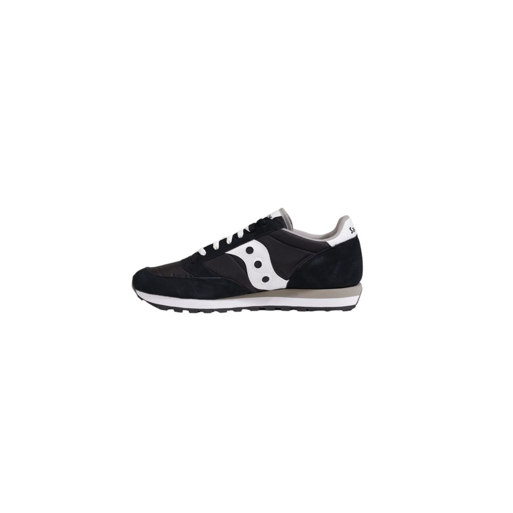 Saucony Black Suede Leather Low Top Sneakers