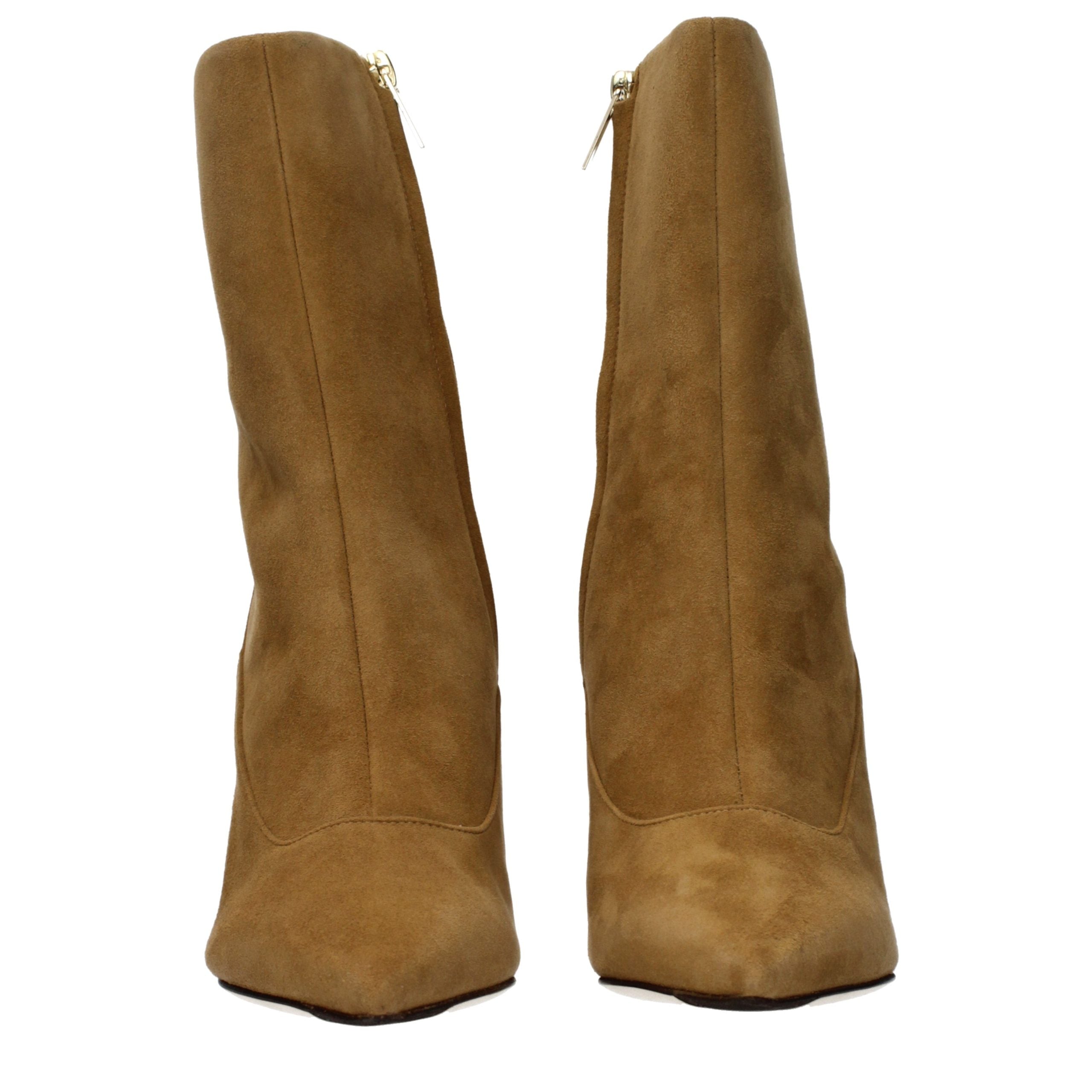 Jimmy Choo Brown Leather Ankle Boots