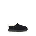UGG Black Leather Ankle Boots