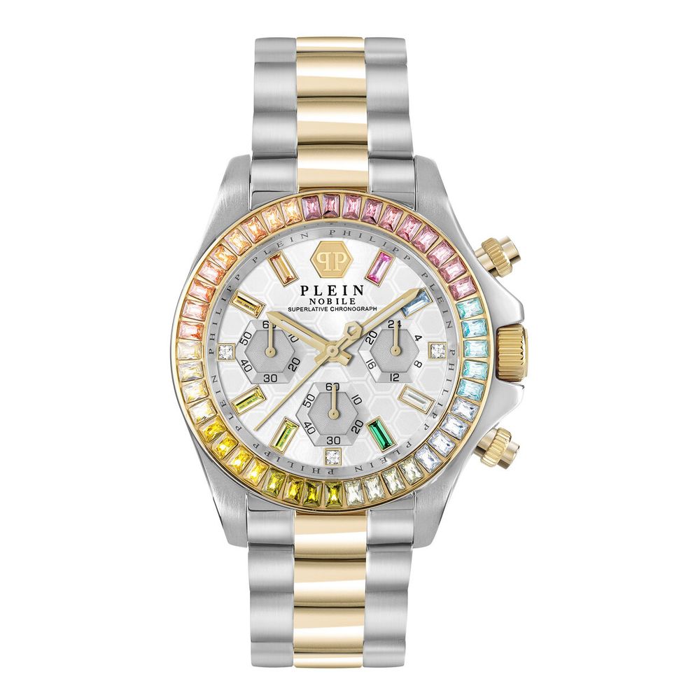 Philipp Plein Gold Stainless Steel Bracelet Watch
