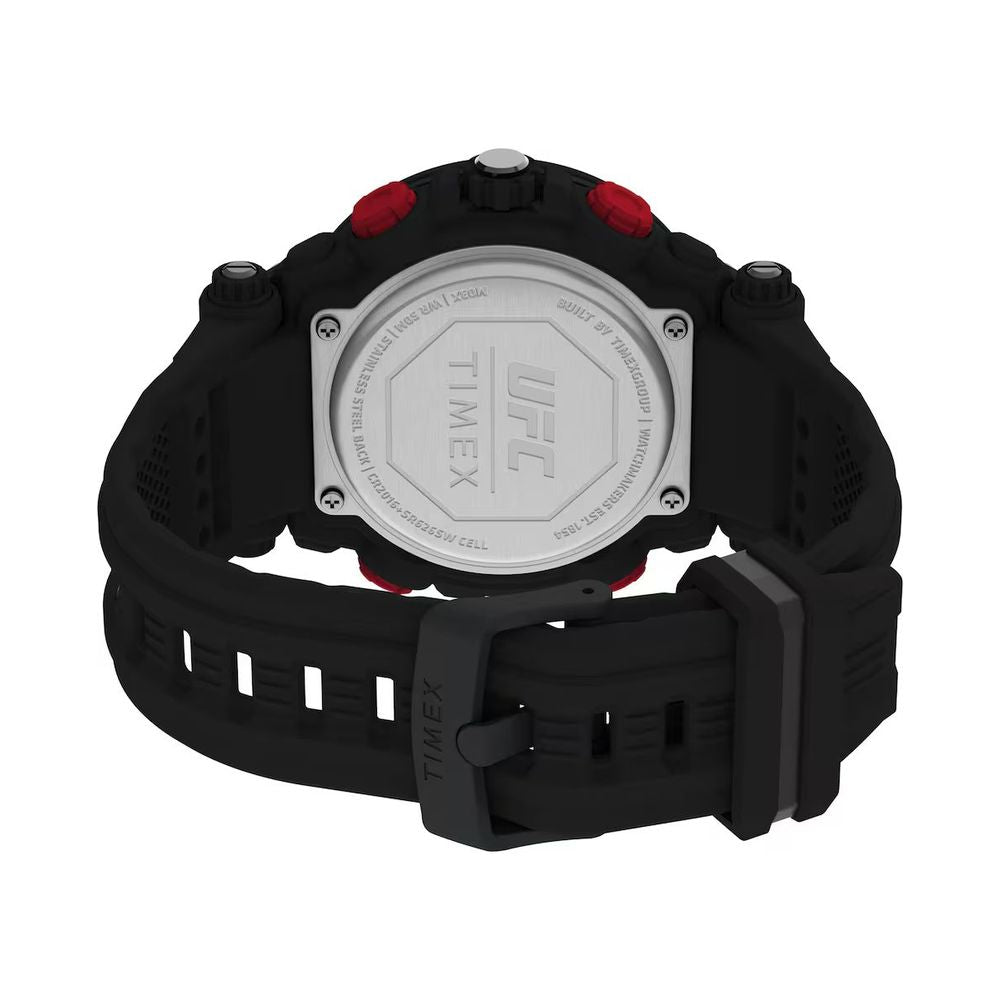 Timex Black Rubber Digital Watch