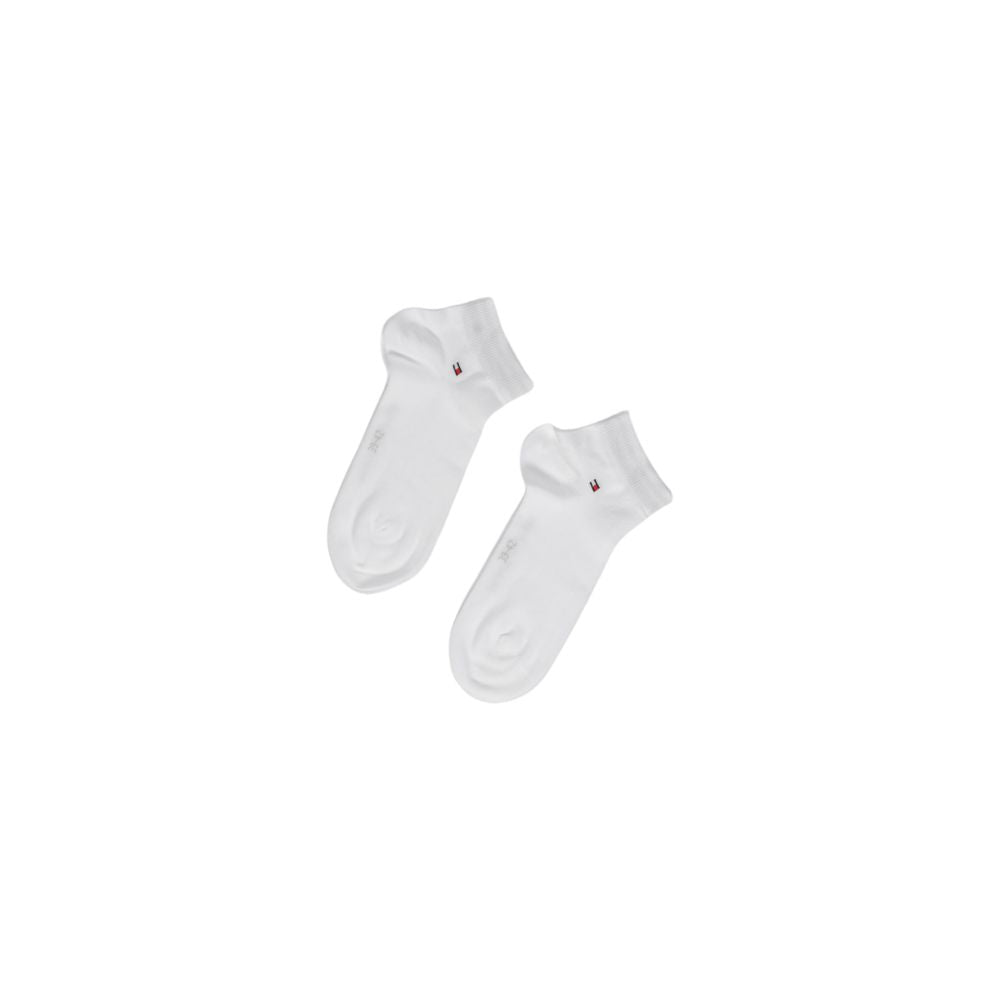 Tommy Hilfiger White Cotton Socks