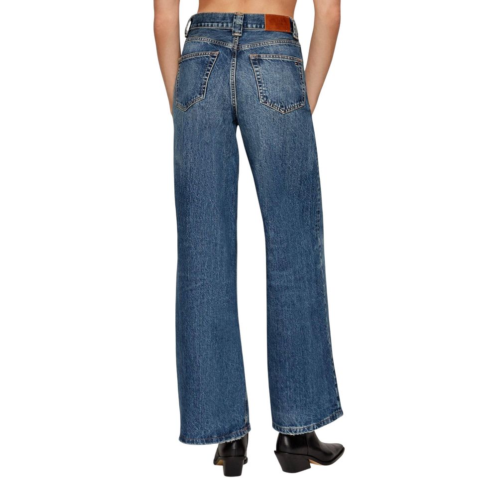 Tommy Hilfiger Blue Recycled Cotton Relaxed Fit Jeans