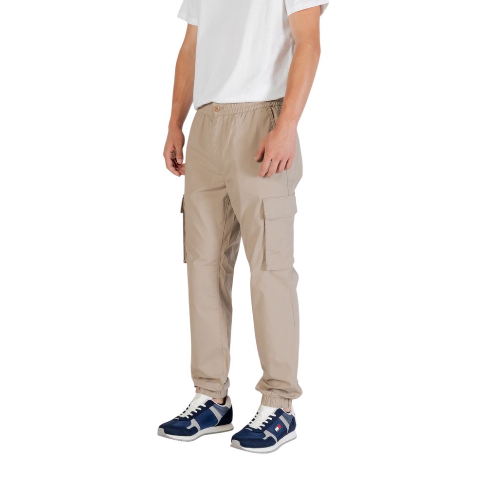 Calvin Klein Jeans Brown Cotton Cargo Pants