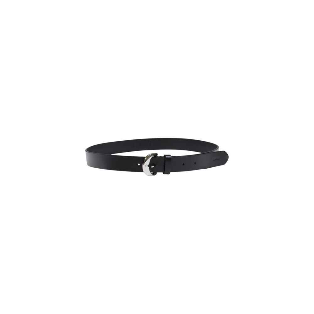 Calvin Klein Black Leather Regular Belt