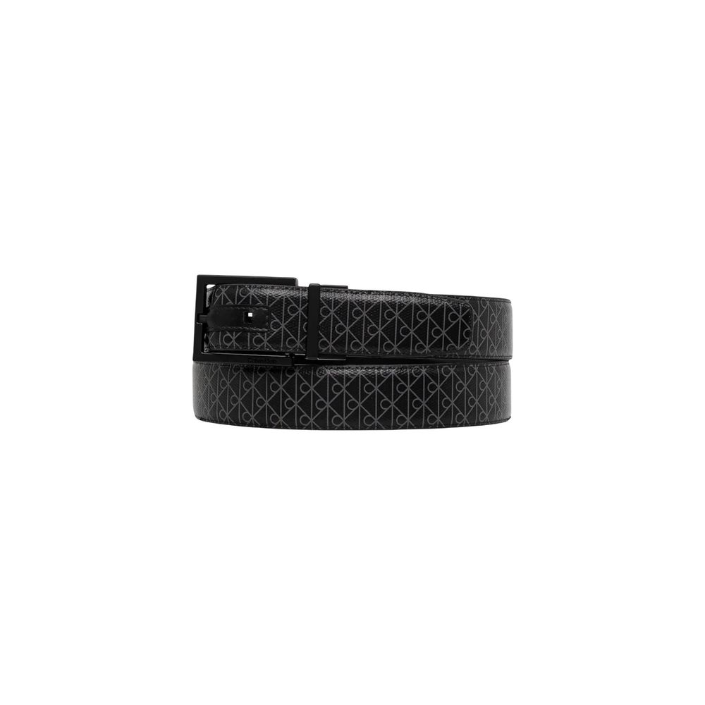 Calvin Klein Black Recycled Polyester Belt