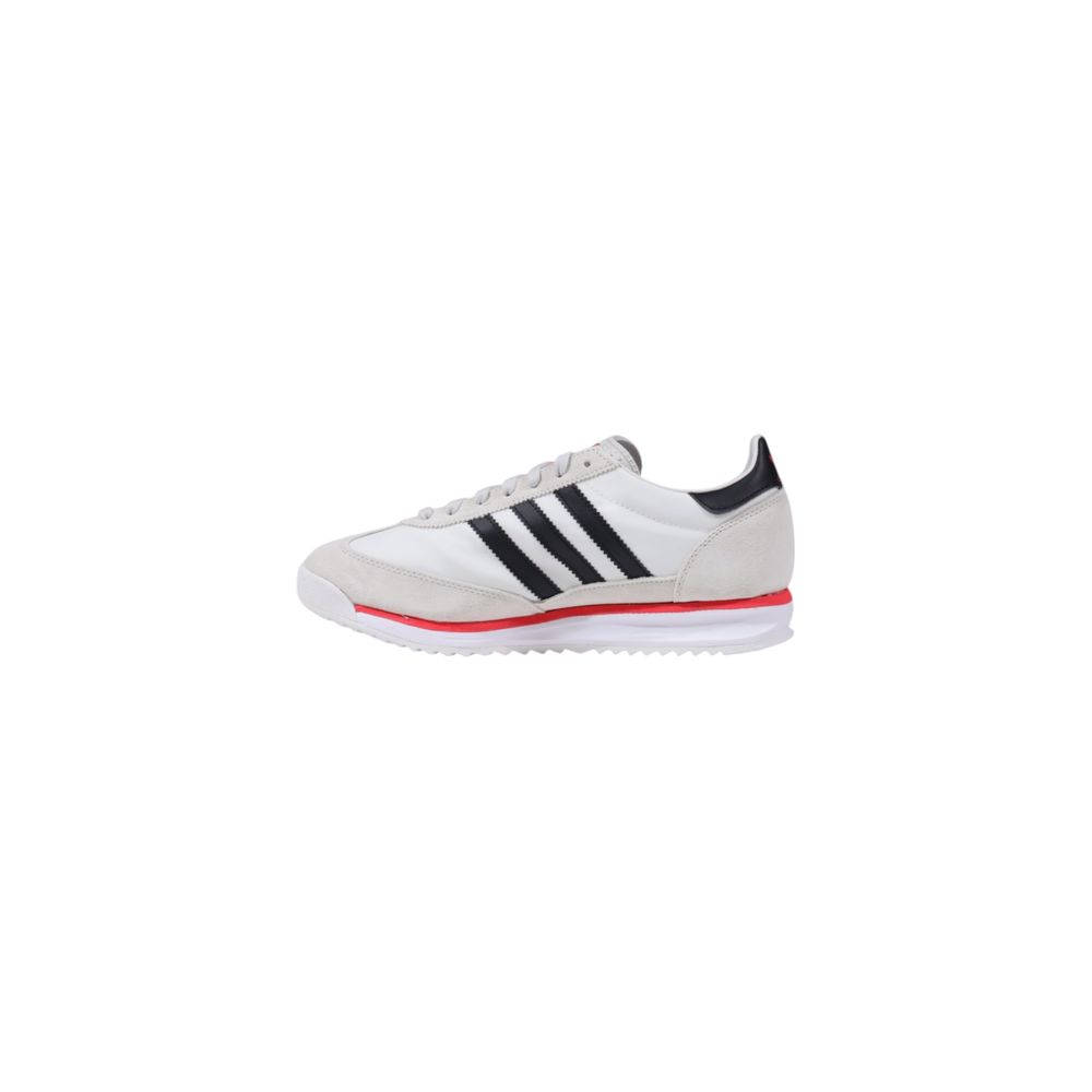 Adidas Originals White Suede Leather Athletic Sneakers