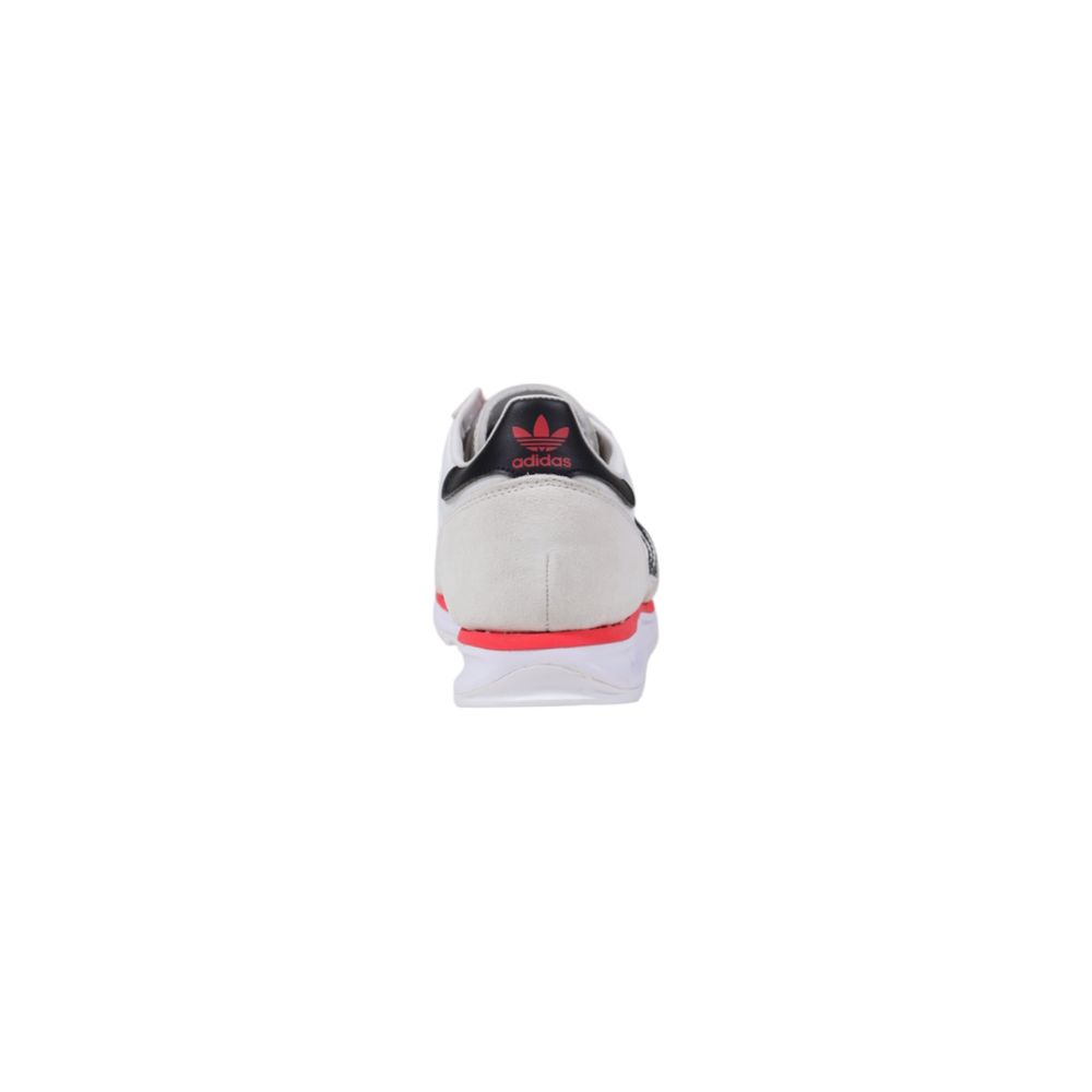 Adidas Originals White Suede Leather Athletic Sneakers