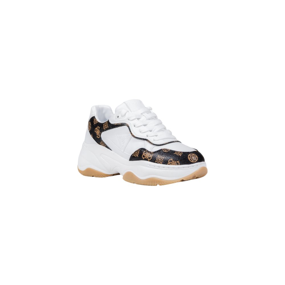Guess White Polyethylene Chunky Sneakers