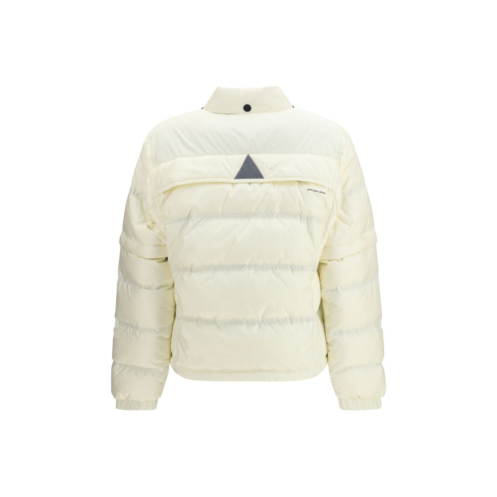Moncler Grenoble Beige Polyamide Coat