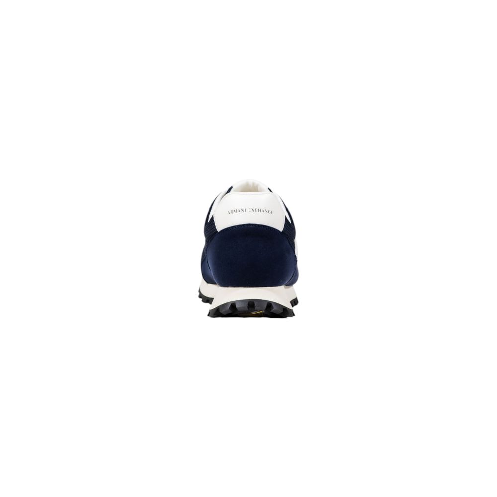 Armani Exchange Bicolor Polyester Athletic Sneakers