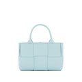 Bottega Veneta Blue Lamb Leather Tote Bag