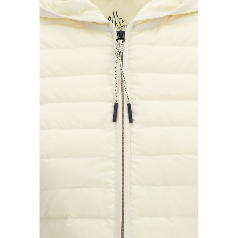 Moncler Grenoble White Polyamide Shell Jacket