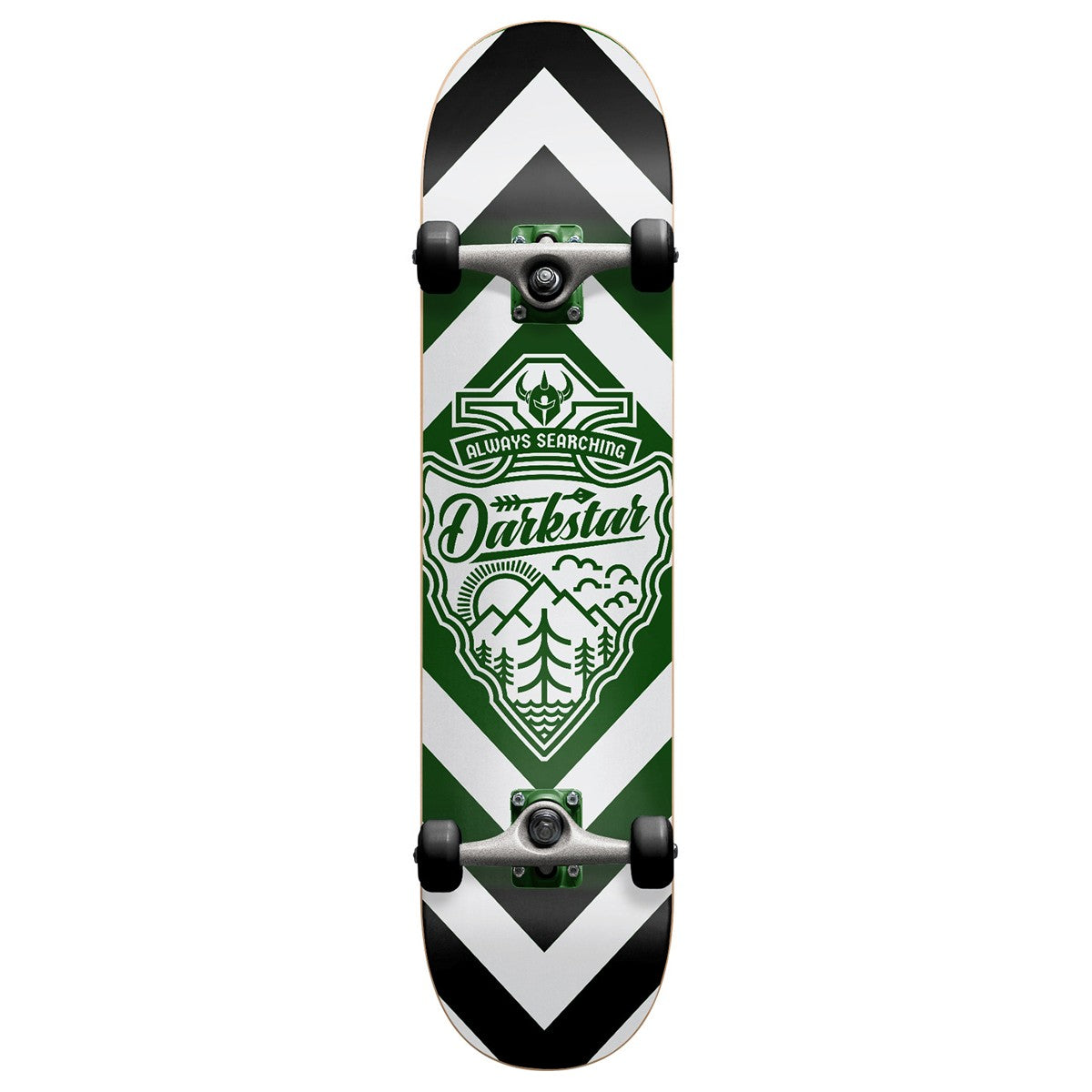Darkstar Lockup FP Youth Skateboard Complete - 6.75″ Green
