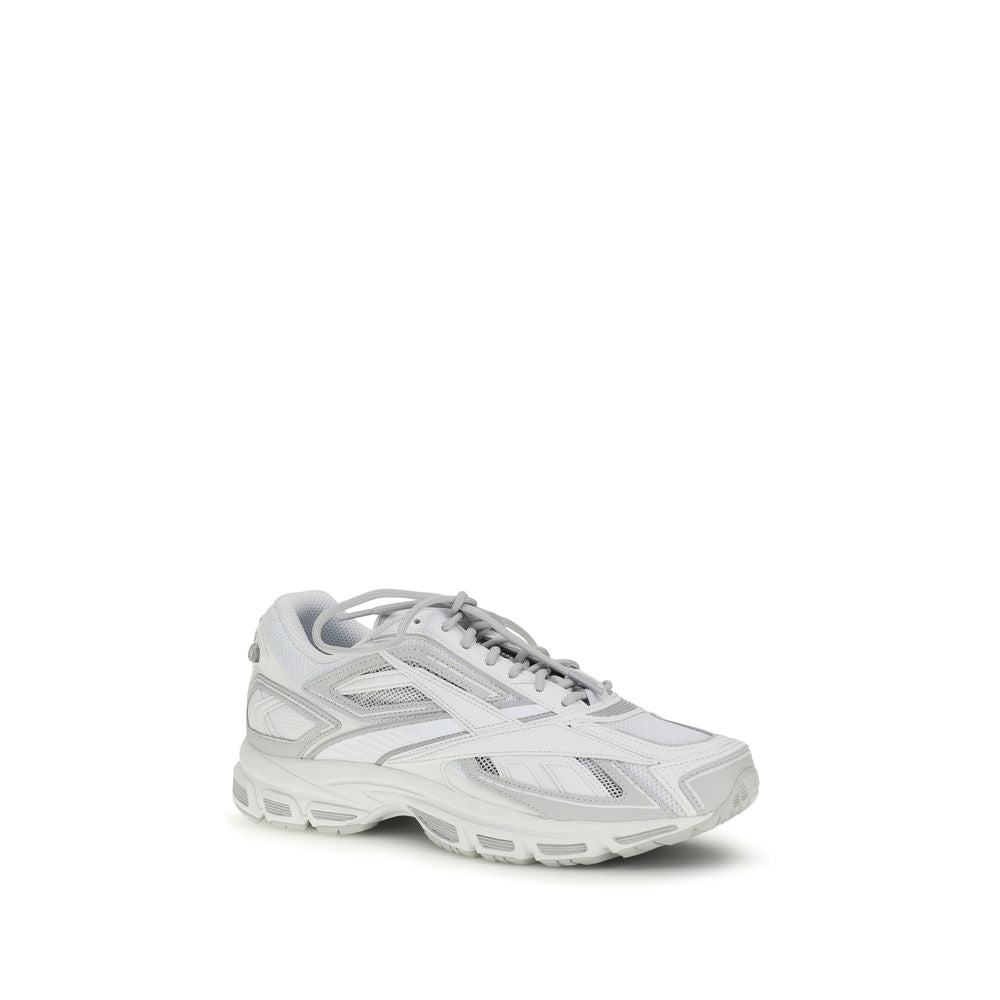 Reebok White Polyethylene Athletic Sneakers