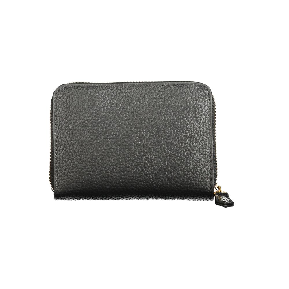 Valentino Black Polyurethane Women's Wallet