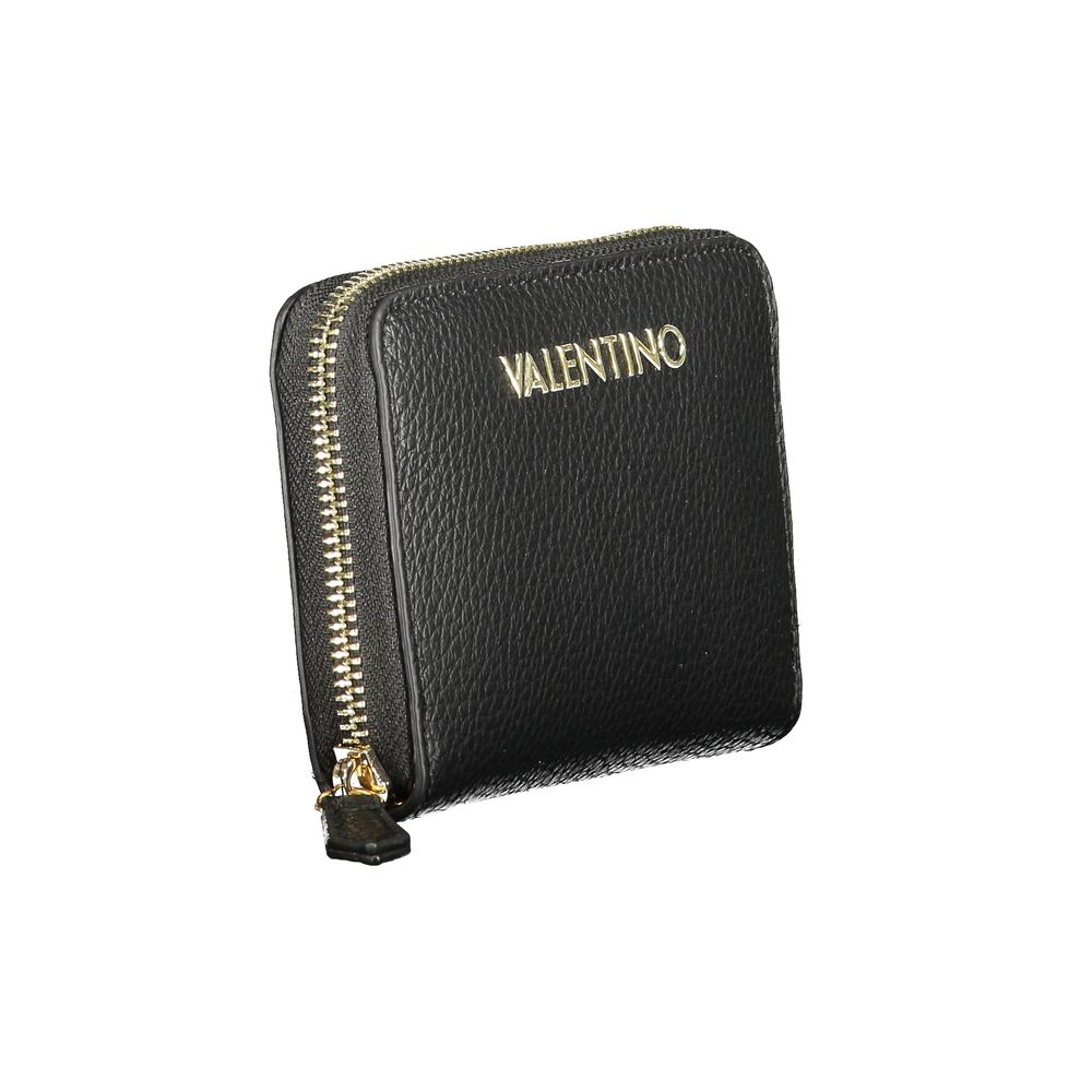Valentino Black Polyurethane Women's Wallet