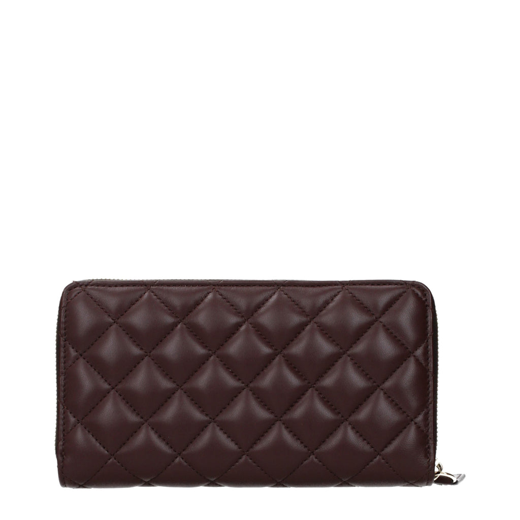 Versace Brown Leather Wallet