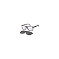 David Beckham Black Acetate Glasses (Frames)