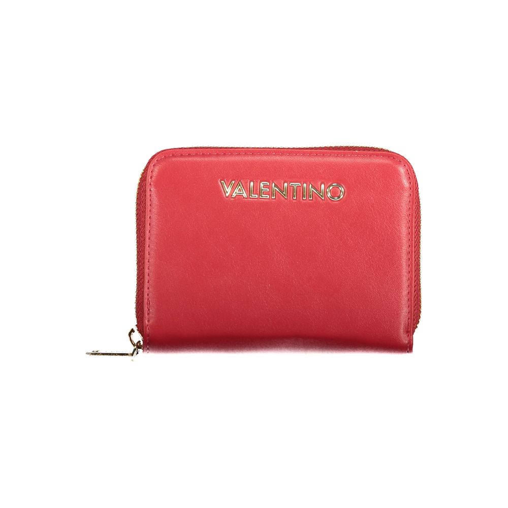 Valentino Red Polyurethane Women's Wallet