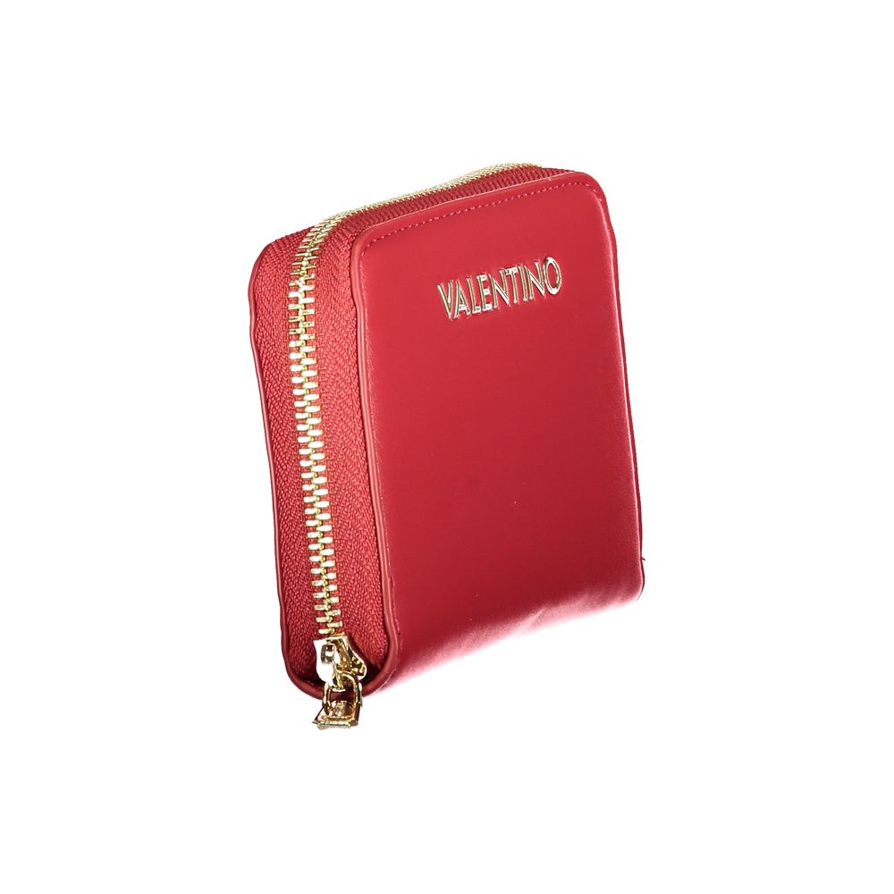 Valentino Red Polyurethane Women's Wallet