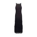 Giorgio Armani Blue Polyamide Cocktail Dress