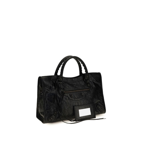 Balenciaga Black Lamb Ovis Aries Aries Handbag