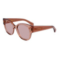 Ferragamo Transparent Acetate Sunglasses