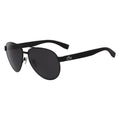 Lacoste Black Metal Sunglasses