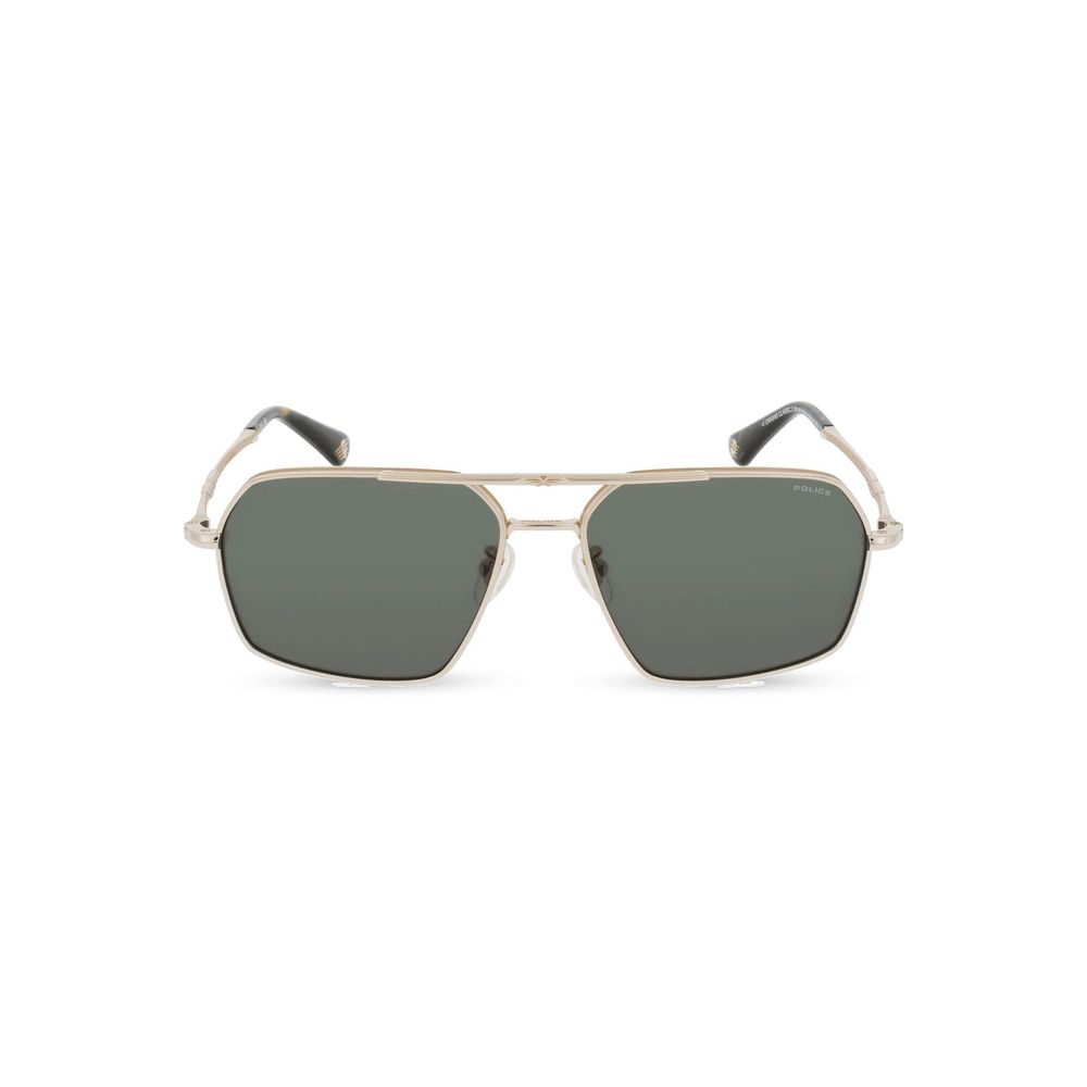Police Gold Metal Sunglasses