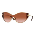 Versace Gold Metal Sunglasses