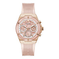 Guess Multicolor Rubber Dress Watch