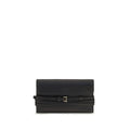 Moschino Black Goatskin Shoulder Bag