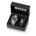 Hugo Boss Gray Stainless Steel Dress Watch