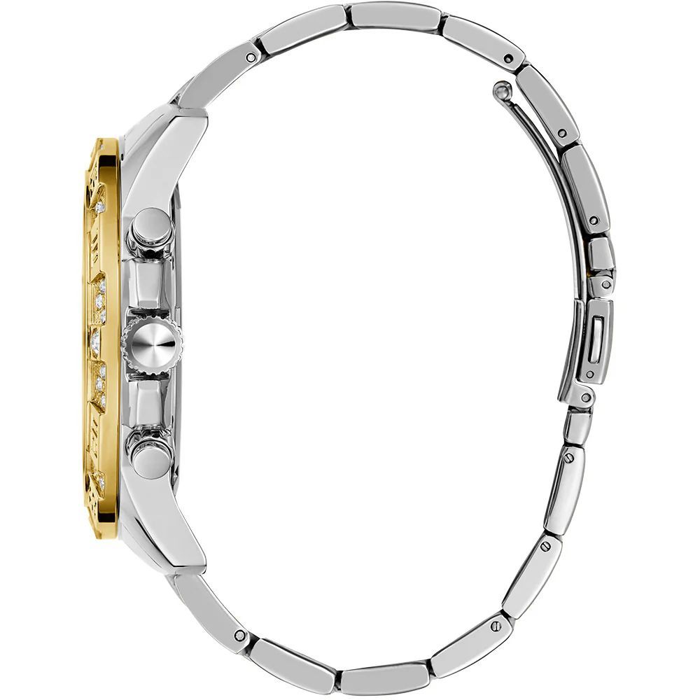 Guess Gold Stainless Steel Dress Watch