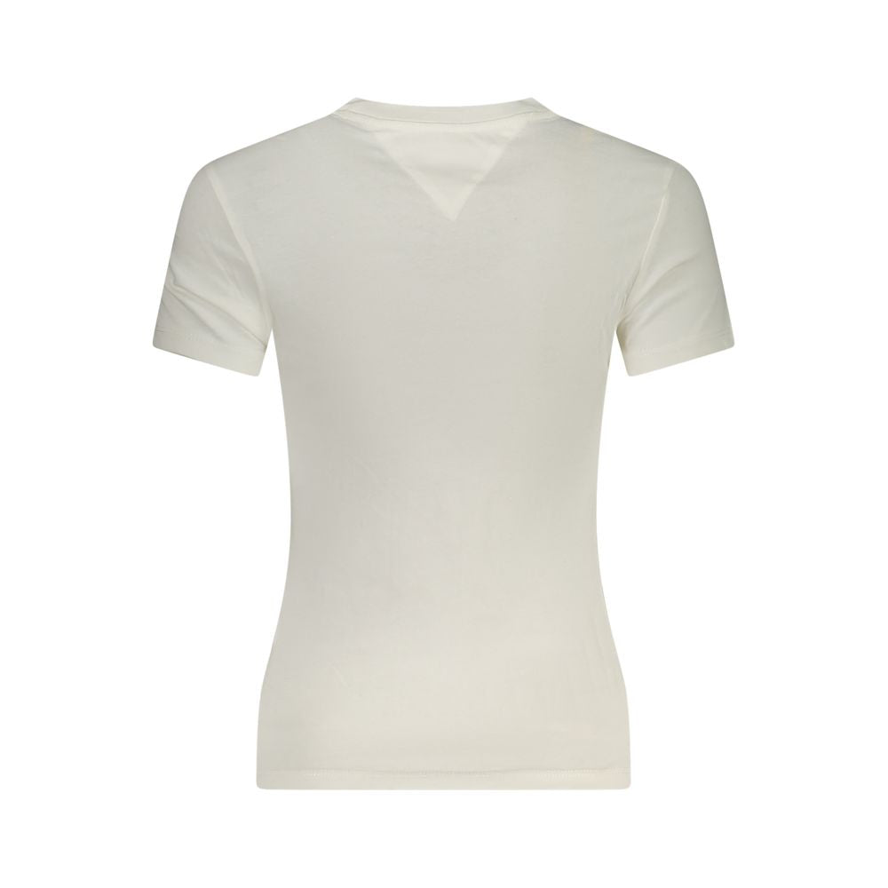 Tommy Hilfiger White Cotton Women's T-Shirt