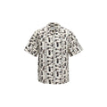 Prada Beige Cotton Pattern Shirt