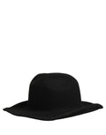 Dolce & Gabbana Men Black Classic Wide Brim Fedora Capello Hat