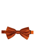 Dolce & Gabbana Men Orange 100% SIlk Adjustable Neck Papillon Bow Tie