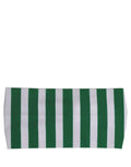 Dolce & Gabbana Green White Stripes Nylon Head Wrap One Size Headband