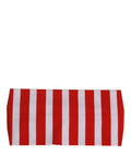Dolce & Gabbana Red White Stripes Nylon Head Wrap One Size Headband