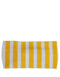 Dolce & Gabbana Yellow White Stripes Nylon Head Wrap One Size Headband
