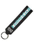 Dolce & Gabbana Multicolor Logo Polyester Brass Holder Keychain Keyring